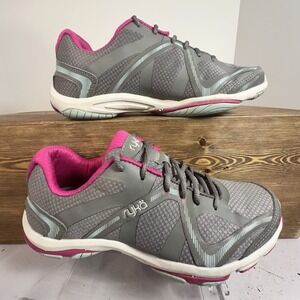 Ryka Influence Sneaker Womens 7.5 Lightweight Memory Foam Athletic Sporty Casual